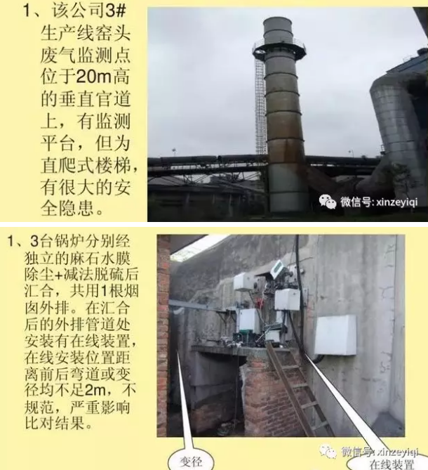 幾張不合格的案例告訴我們 選擇CEMS煙氣在線監(jiān)測的安裝位置很重要！